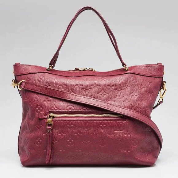 Louis Vuitton Aurore Monogram Empreinte Leather Bastille MM Bag - Picture 1 of 12